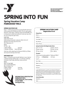 pw Spring Vacation Club 2016